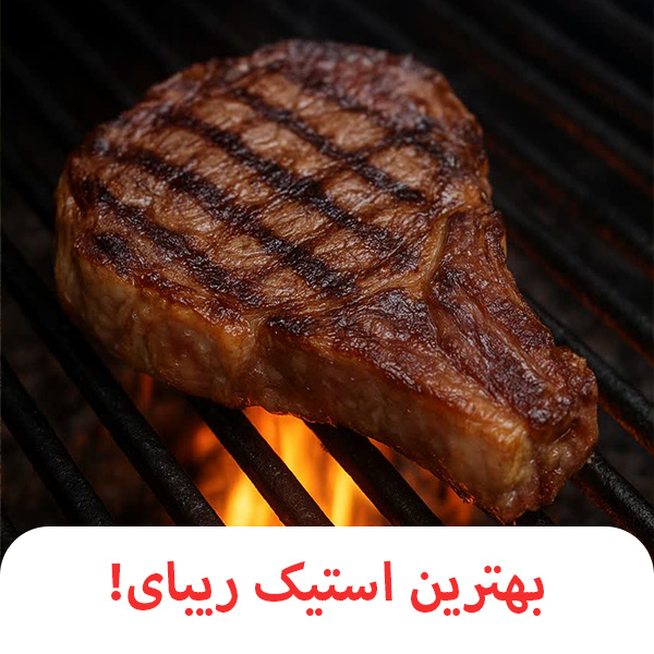 طرز تهیه بهترین استیک ریبای با باربیکیو گازاکس!