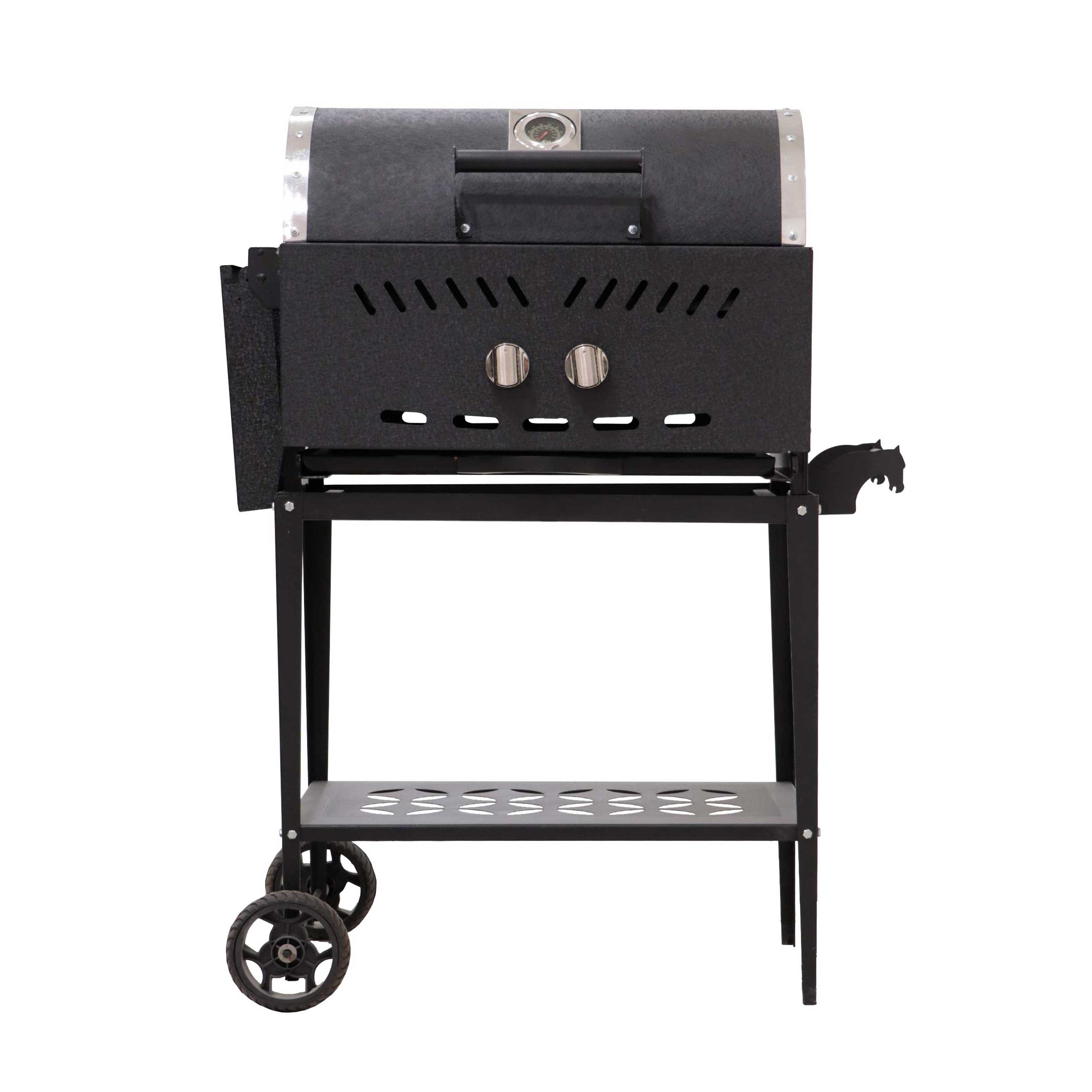 باربیکیو گازی زغالی با ترمومتر گازاکس پلاس مدل 6040 کد 2100130004