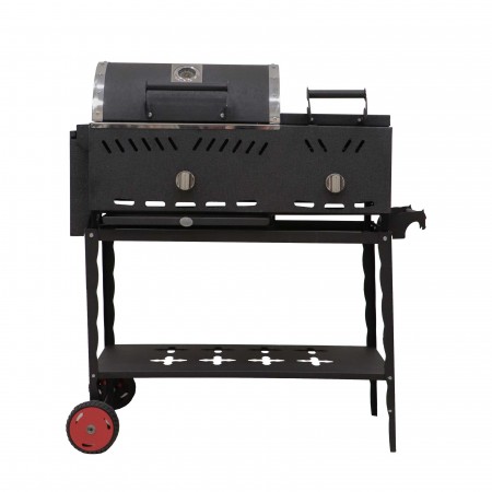 باربیکیو گازی زغالی با ترمومتر و پلوپز گازاکس پلاس مدل 8040 کد 2100131001