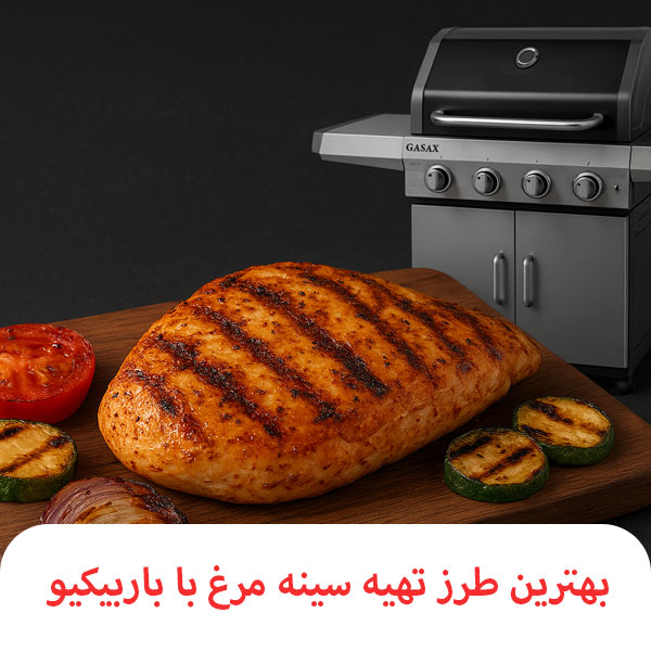 بهترین طرز تهیه سینه مرغ کبابی آبدار با باربیکیو گازاکس