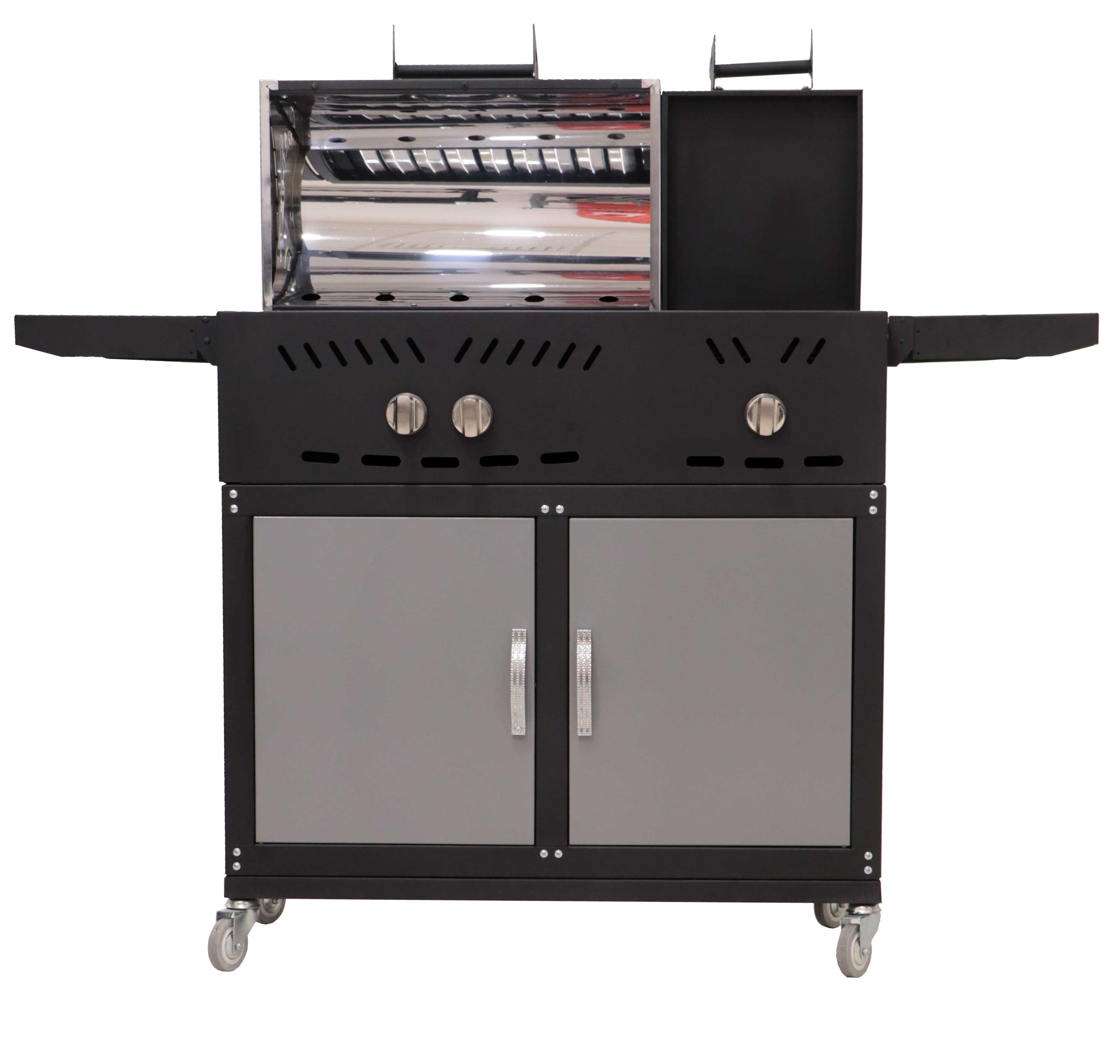 باربیکیو گازی زغالی با پلوپز 9040 گازاکس پلاس کابینتی کد 2100140007