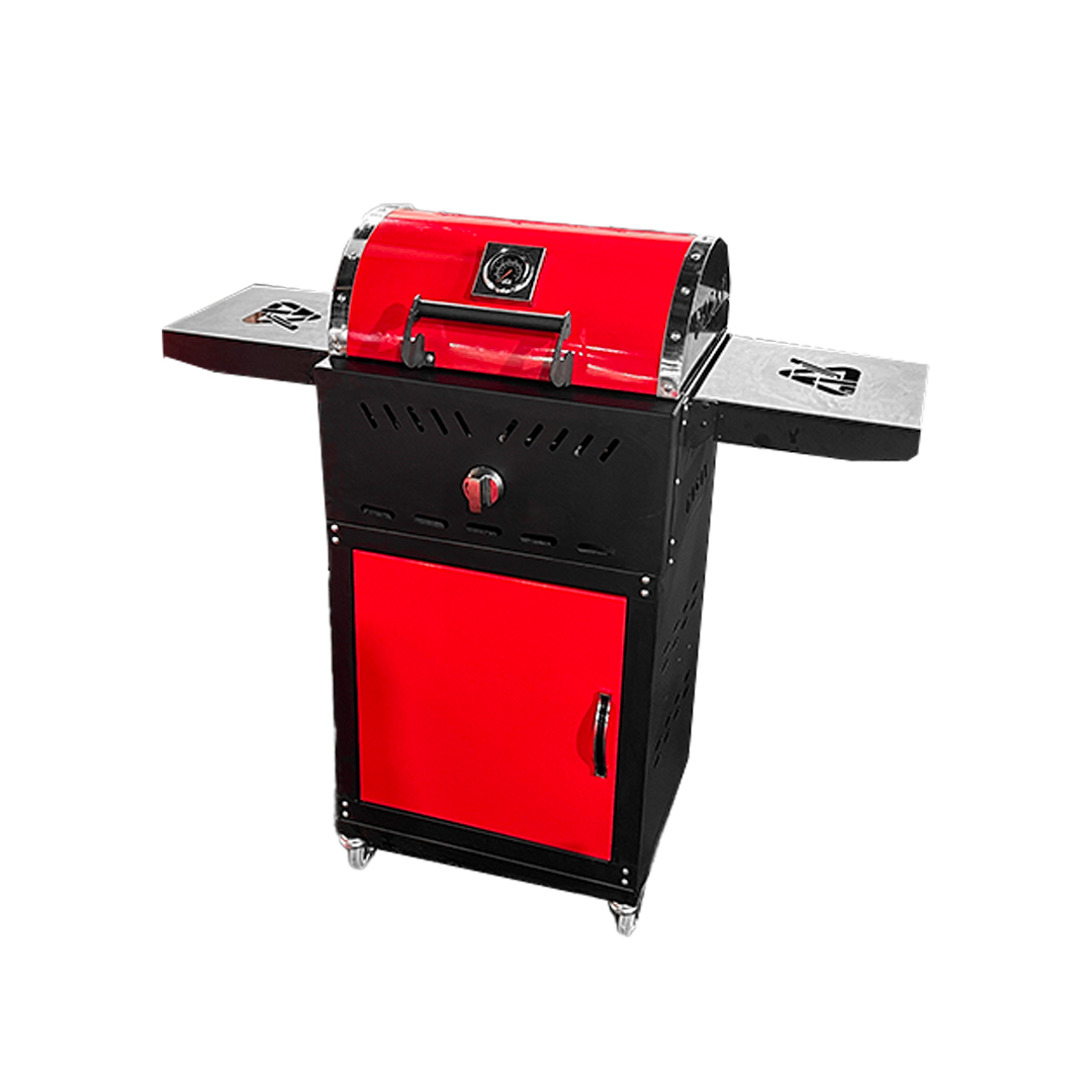 باربیکیو گازی زغالی با ترمومتر گازاکس پلاس 5040 کابینتی کد 2100140002