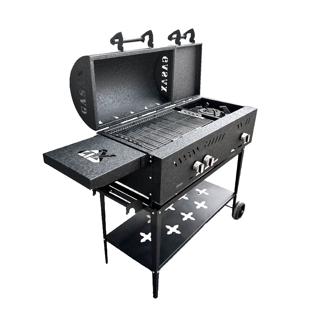 باربیکیو گازی زغالی با پلوپز گازاکس پلاس مدل 9040 کد 2100131002