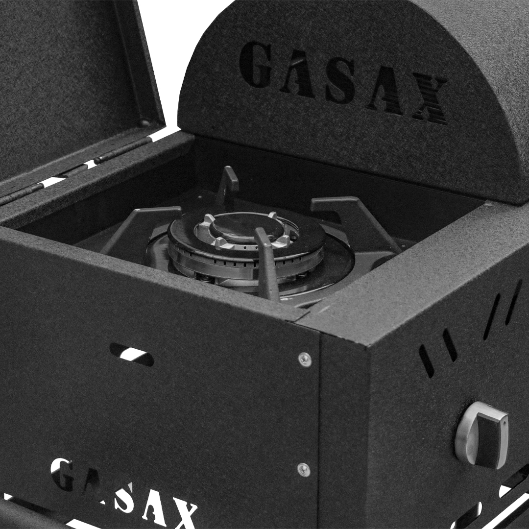 باربیکیو گازی زغالی با پلوپز گازاکس پلاس مدل 9040 کد 2100131002