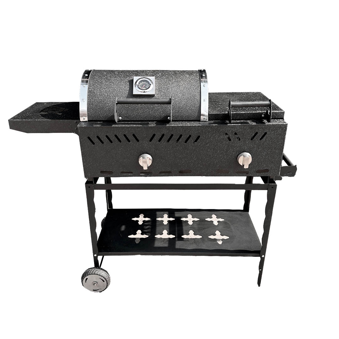 باربیکیو گازی زغالی با ترمومتر و پلوپز گازاکس پلاس مدل 8040 کد 2100131001