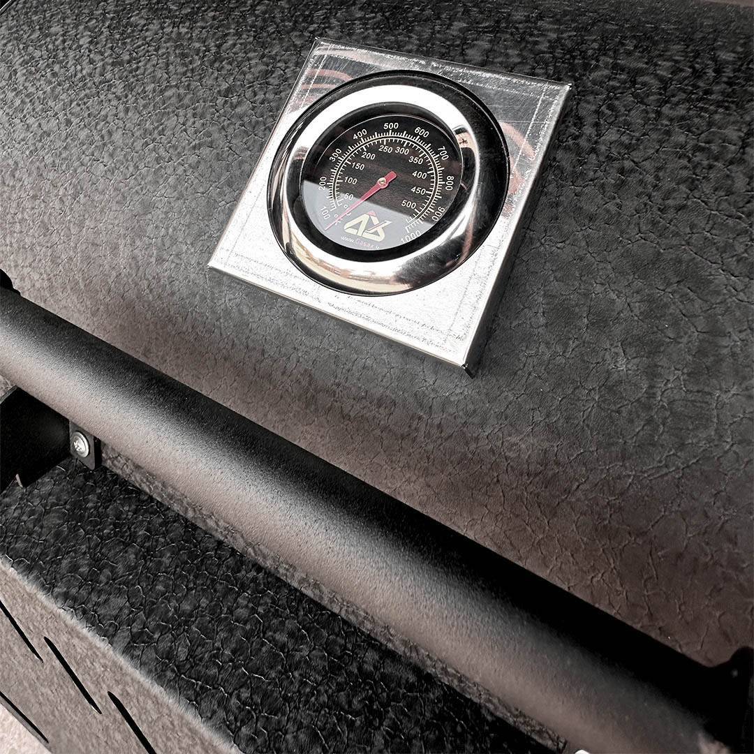 باربیکیو گازی زغالی با ترمومتر و پلوپز گازاکس پلاس مدل 8040 کد 2100131001